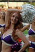 Die Cheerleader beim Spiel Galaxy vs Fire am 03.09.2023