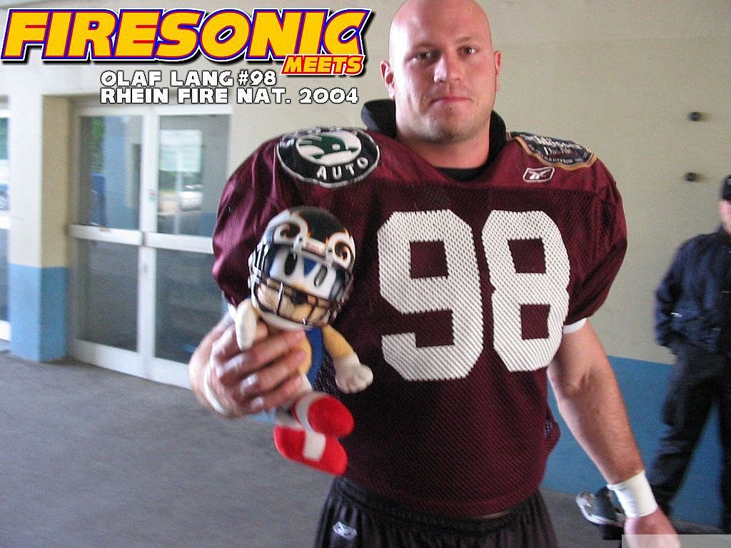 Firesonic meets Fans, Players, Cheerleaders of NFL Europe 2004