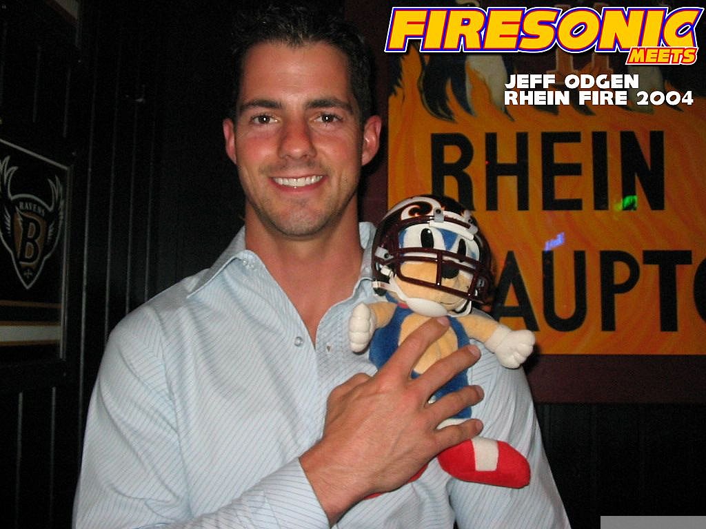 Firesonic meets Fans, Players, Cheerleaders of NFL Europe 2004