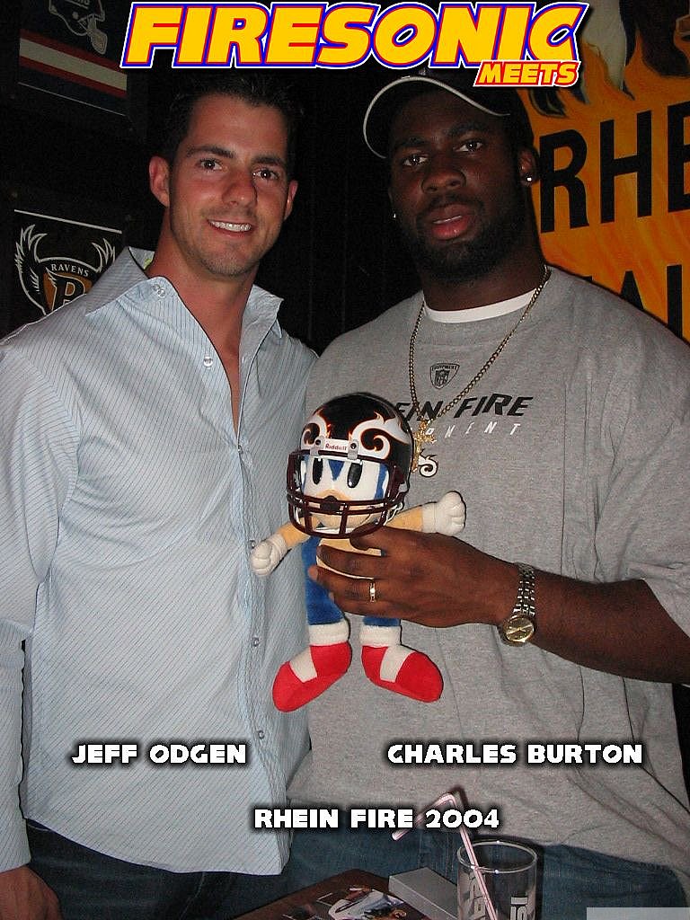 Firesonic meets Fans, Players, Cheerleaders of NFL Europe 2004