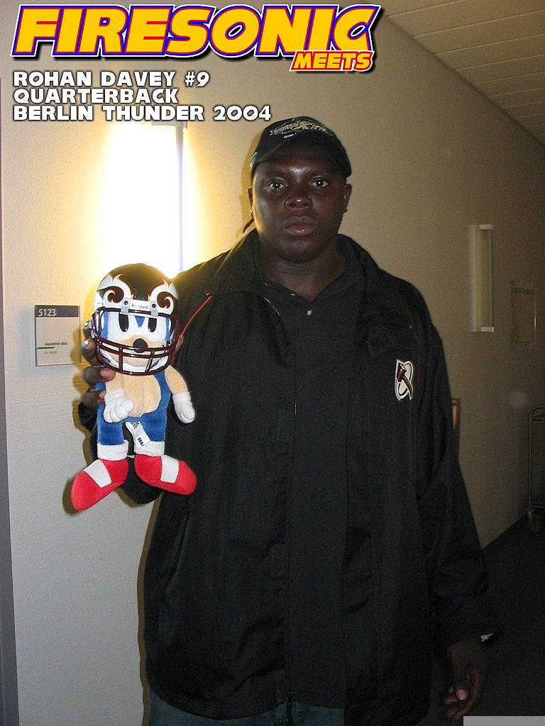 Firesonic meets Fans, Players, Cheerleaders of NFL Europe 2004