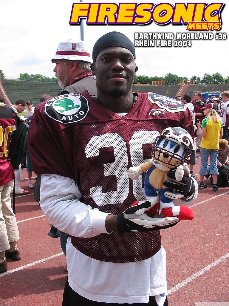 Firesonic meets Fans, Players, Cheerleaders of NFL Europe 2004