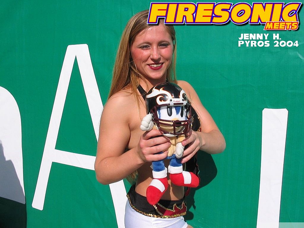Firesonic meets Fans, Players, Cheerleaders of NFL Europe 2004