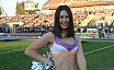 Die Frankfurt Universe Cheerleader beim Germanbowl XL in Berlin am 13.10.2018