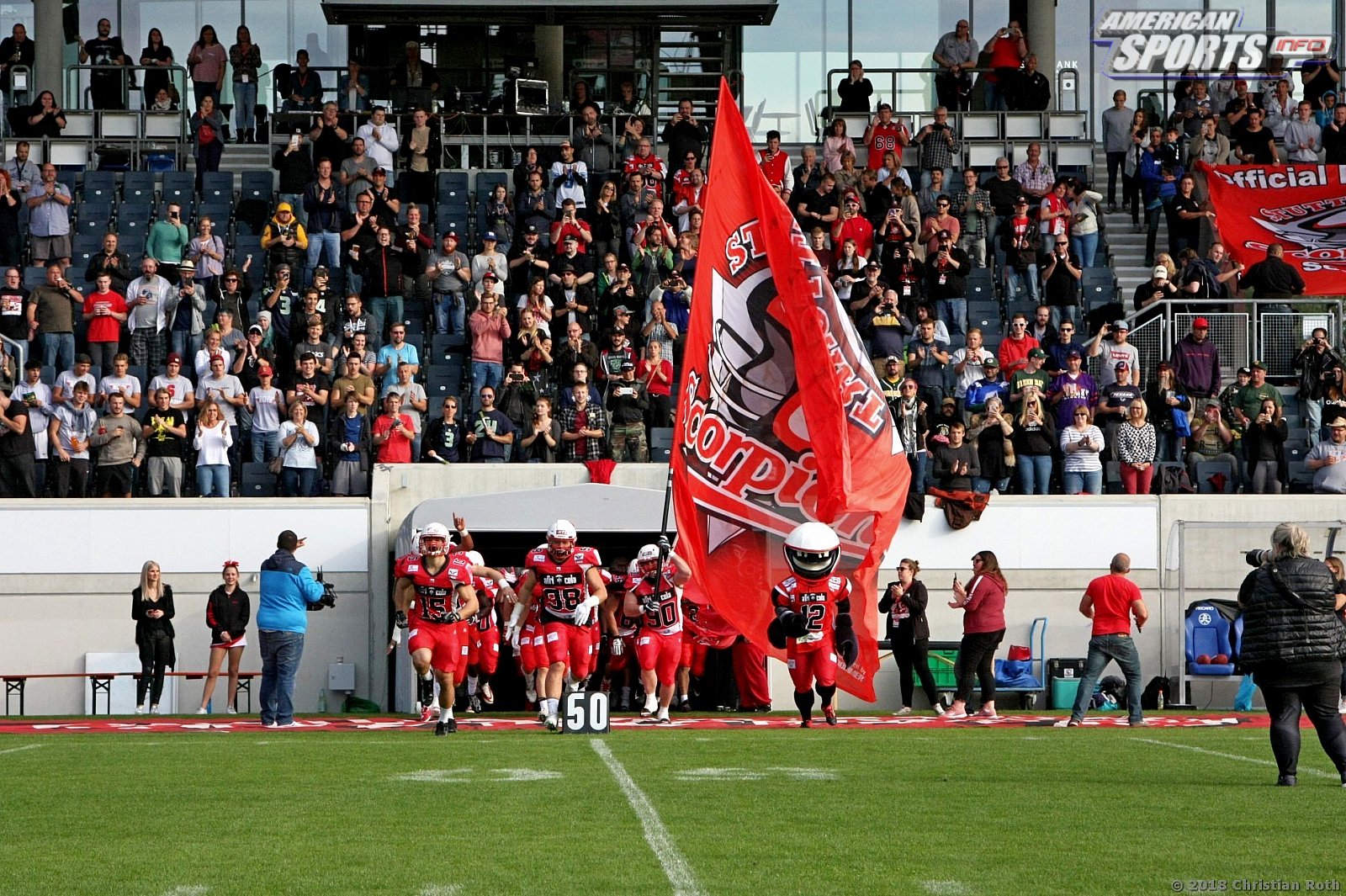 GFL FOOTBALL: STUTTGART VS FRANKFURT 07:41 01.09.2018
