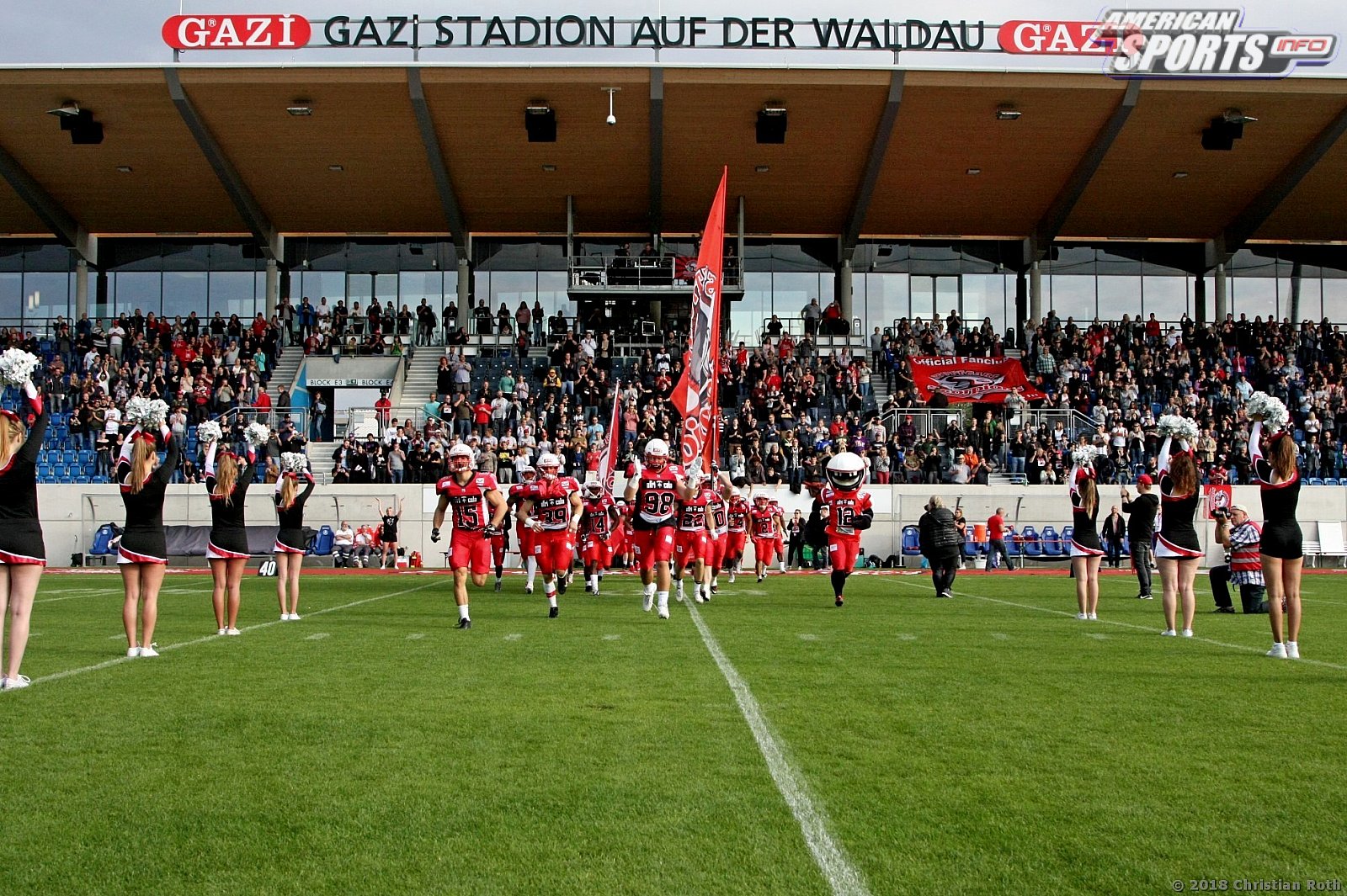 GFL FOOTBALL: STUTTGART VS FRANKFURT 07:41 01.09.2018