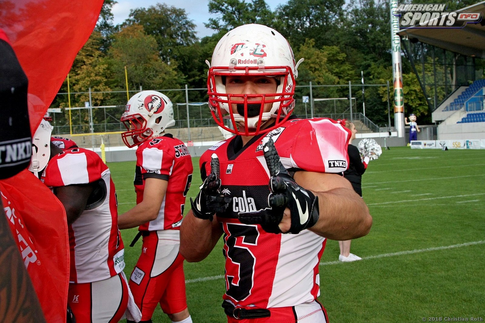 GFL FOOTBALL: STUTTGART VS FRANKFURT 07:41 01.09.2018