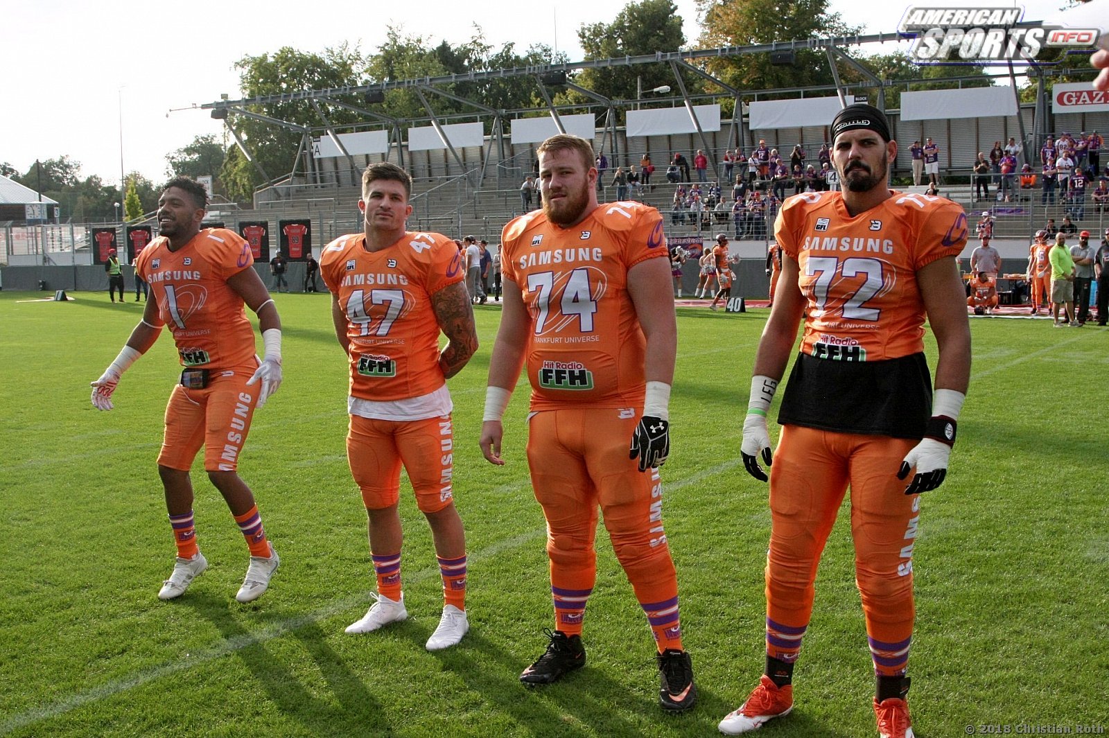 GFL FOOTBALL: STUTTGART VS FRANKFURT 07:41 01.09.2018
