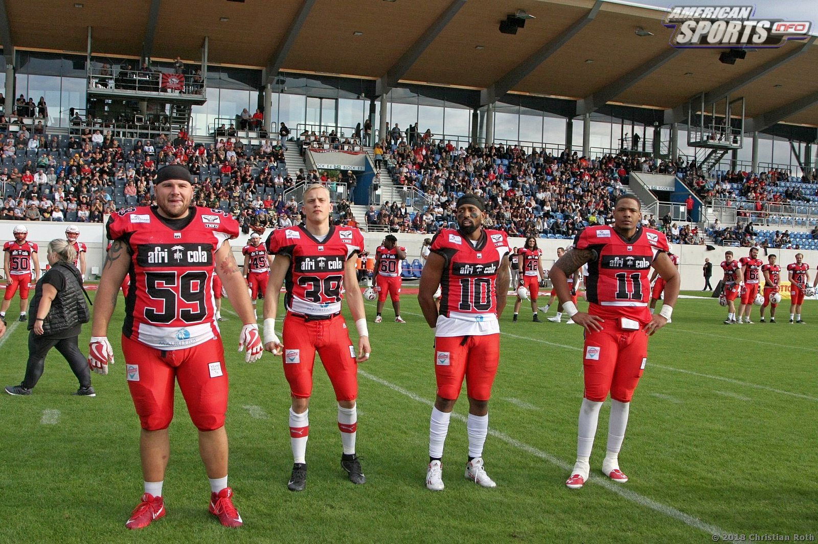 GFL FOOTBALL: STUTTGART VS FRANKFURT 07:41 01.09.2018
