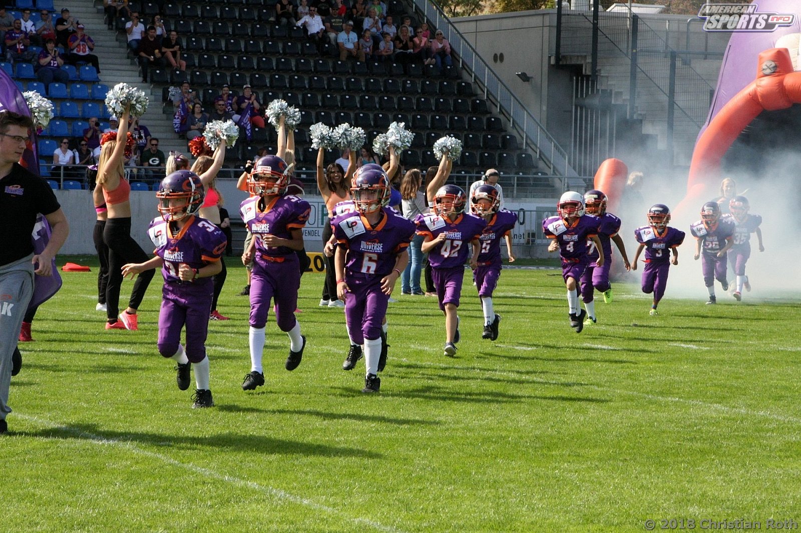 GFL Football: Samsung Frankfurt Universe vs Allgäu Comets 55:14 09.09.2018