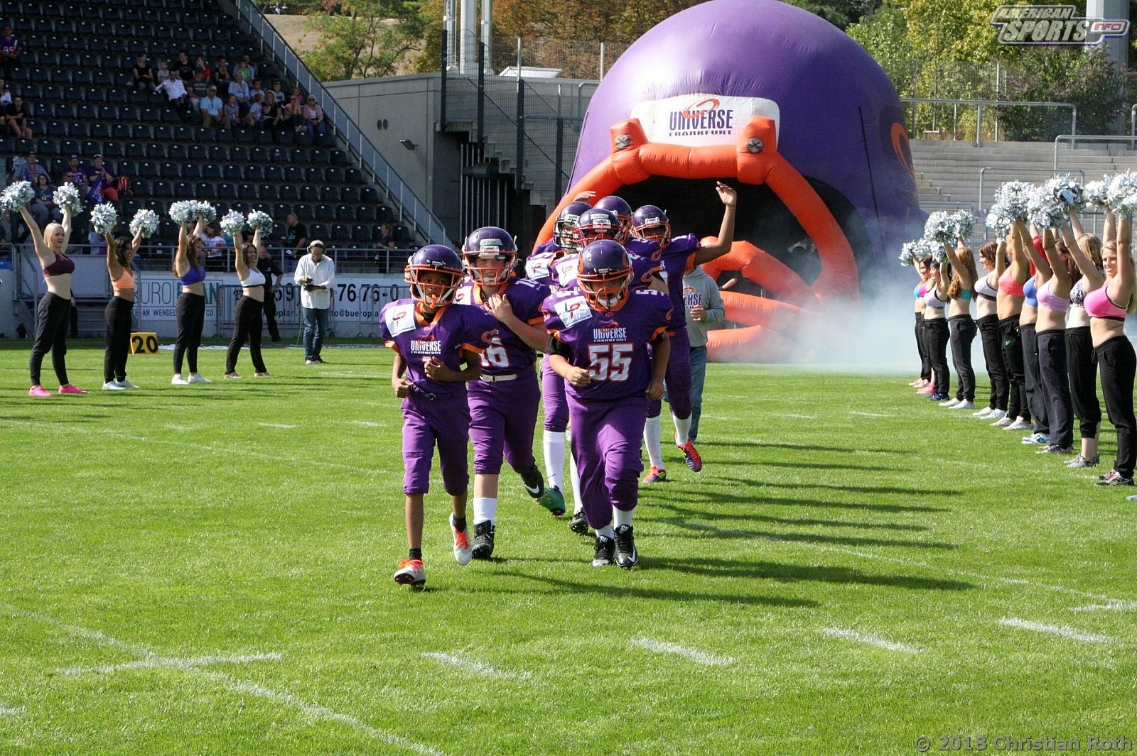 GFL Football: Samsung Frankfurt Universe vs Allgäu Comets 55:14 09.09.2018
