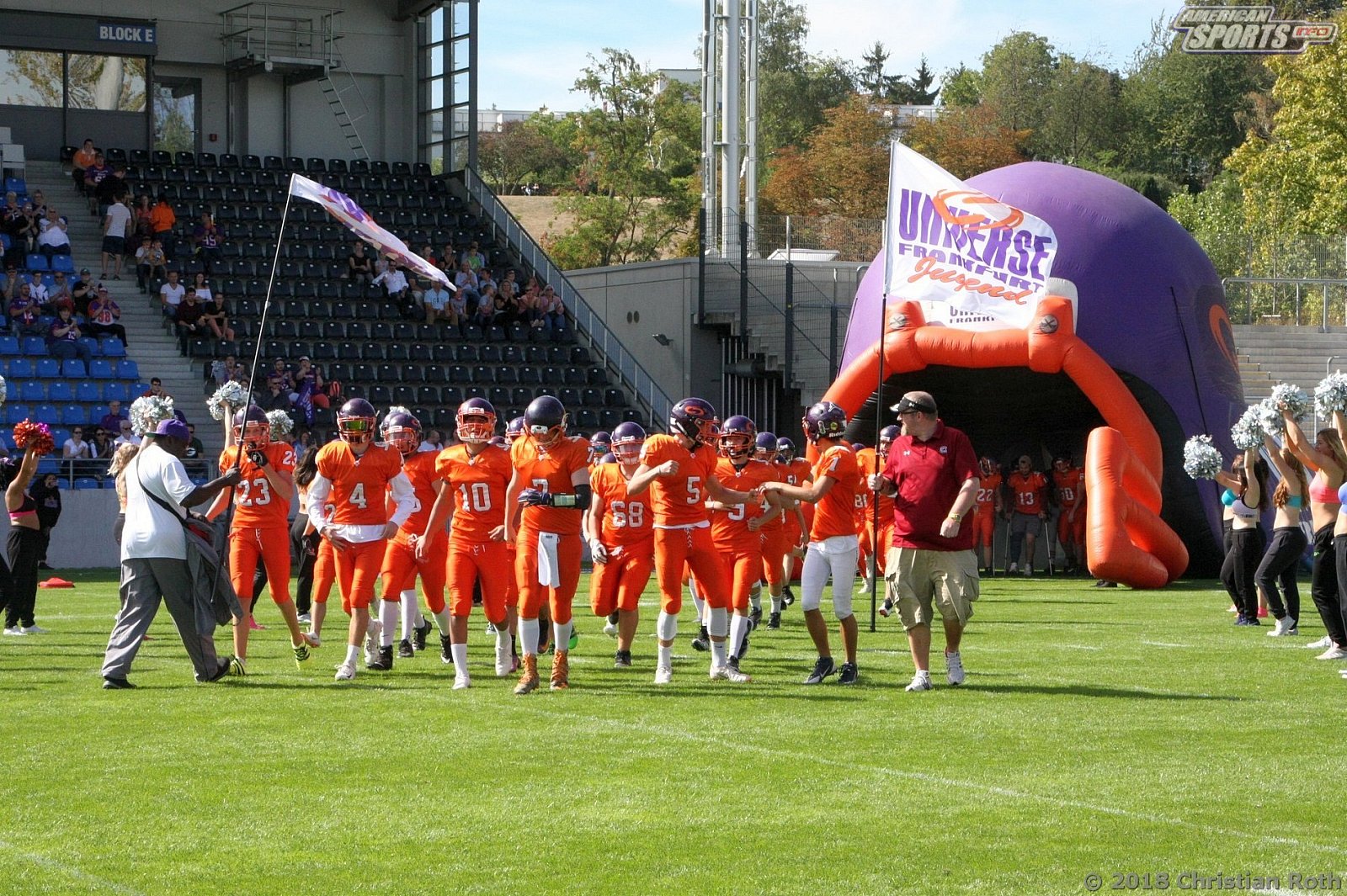 GFL Football: Samsung Frankfurt Universe vs Allgäu Comets 55:14 09.09.2018