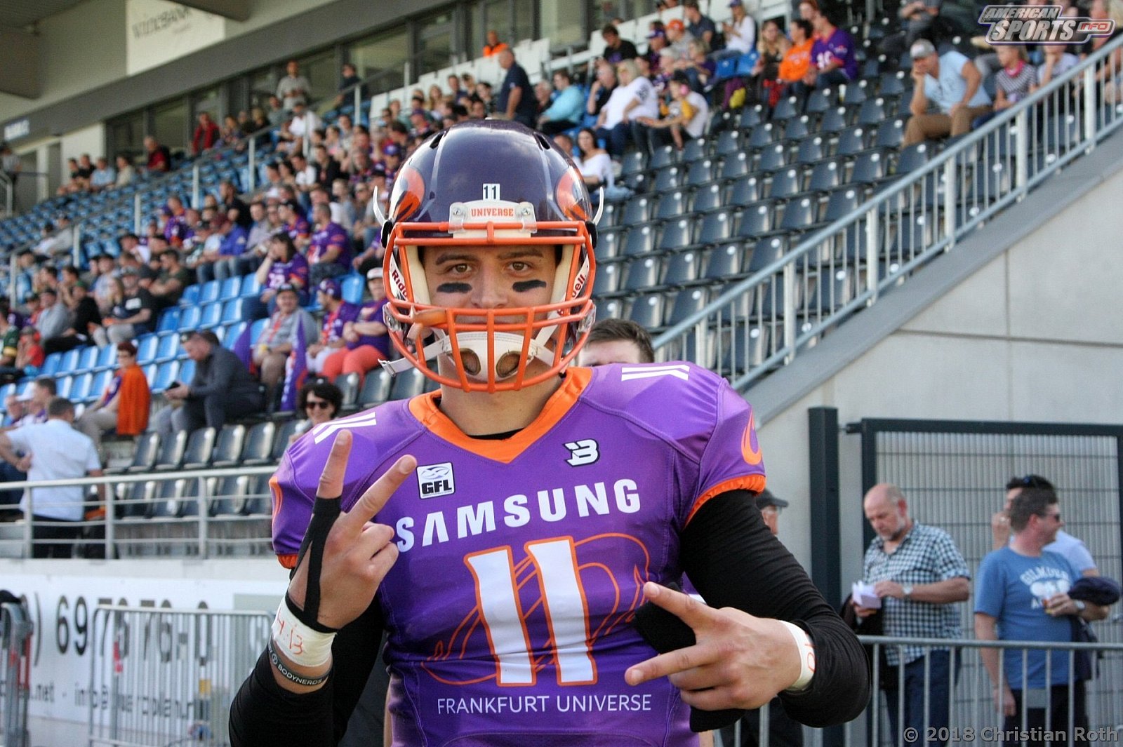 GFL Football: Samsung Frankfurt Universe vs Allgäu Comets 55:14 09.09.2018