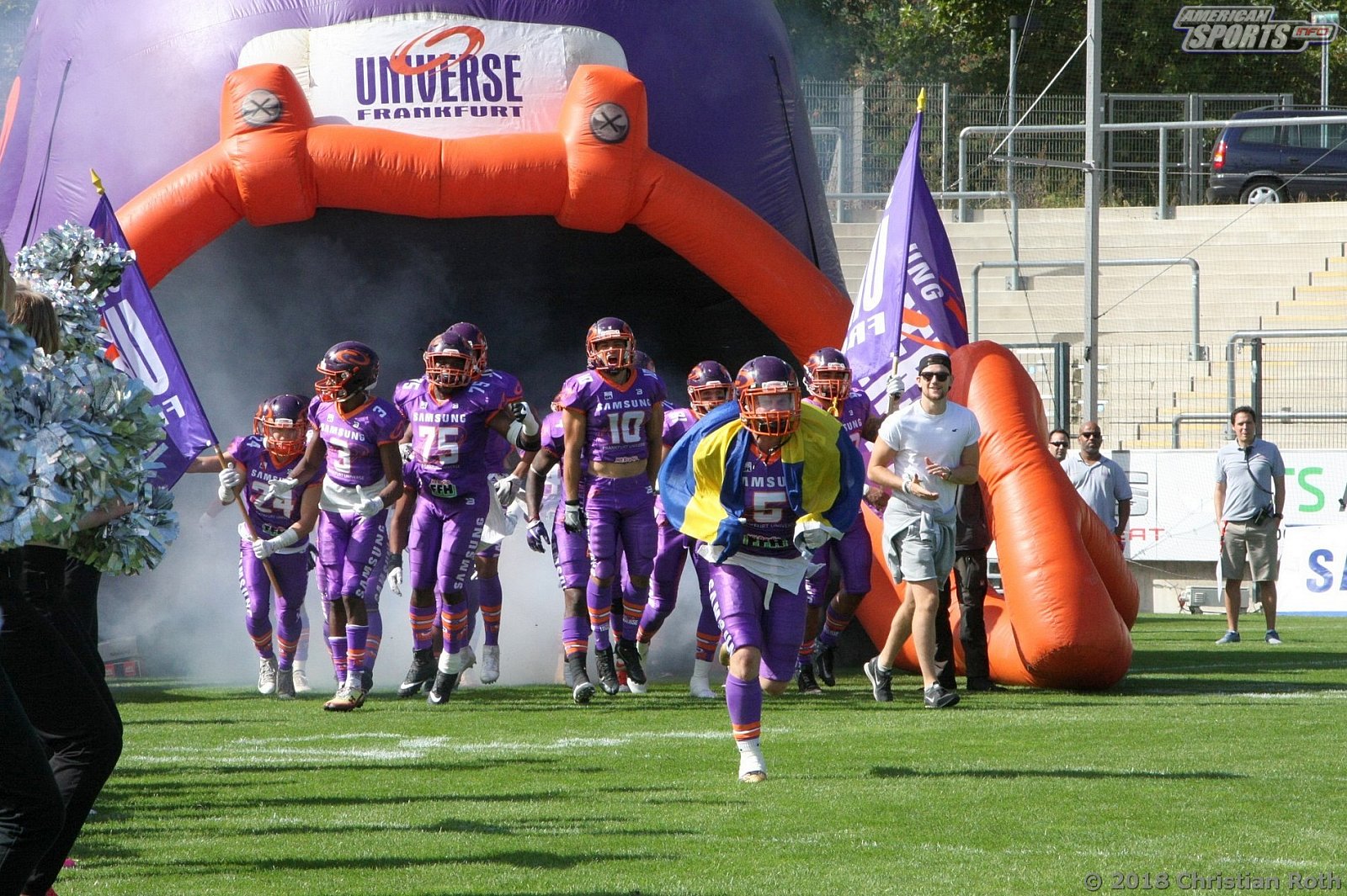 GFL Football: Samsung Frankfurt Universe vs Allgäu Comets 55:14 09.09.2018