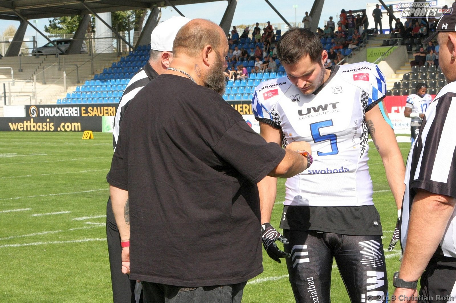GFL Football: Samsung Frankfurt Universe vs Allgäu Comets 55:14 09.09.2018