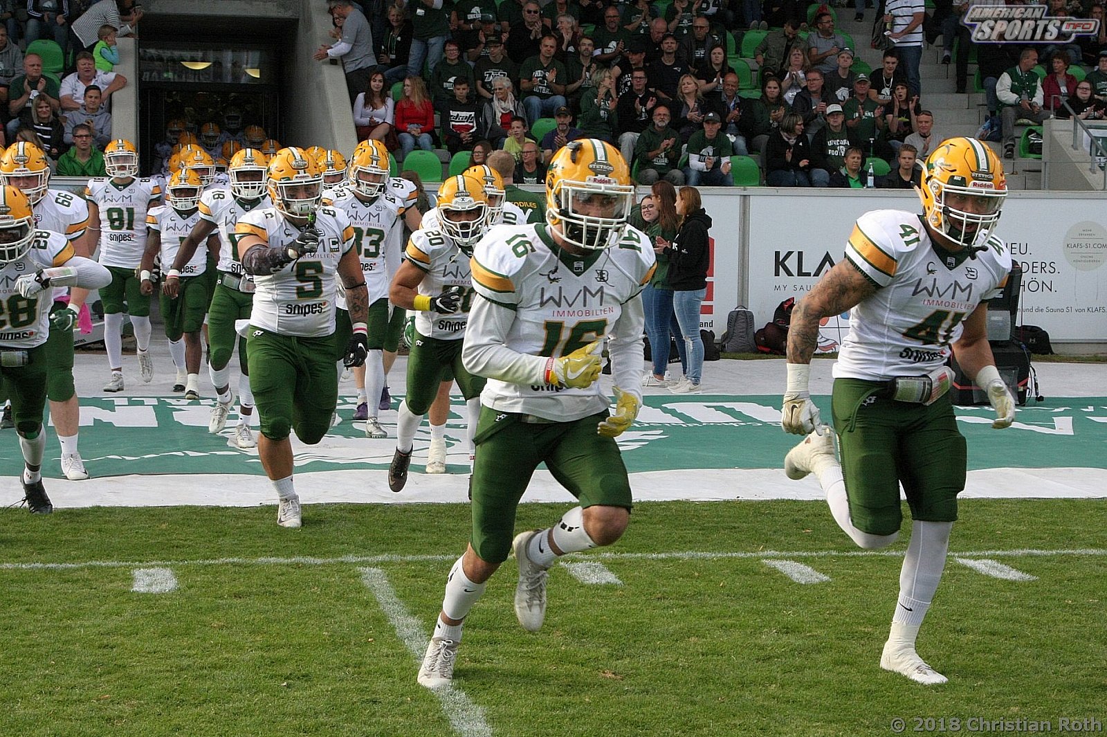 GFL Playoffs: Schwäbisch Hall Unicorns vs Cologne Crocodiles 37:14 22.09.2018