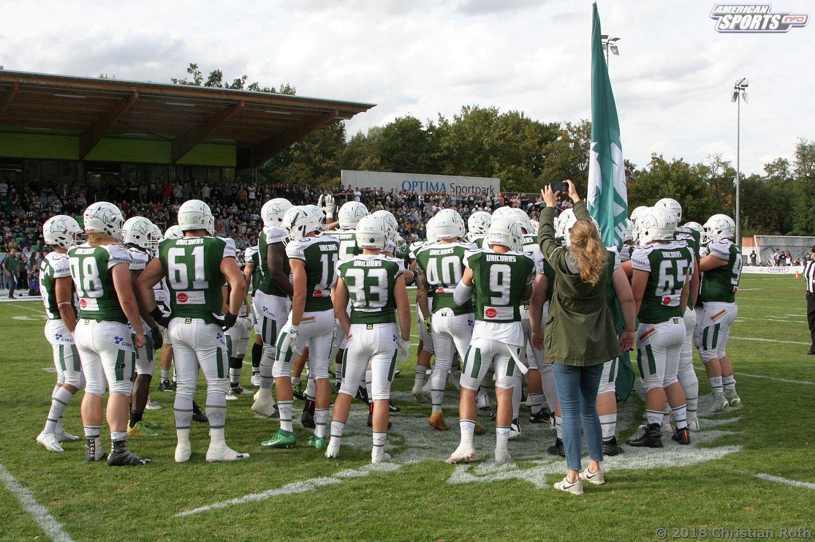 GFL Playoffs: Schwäbisch Hall Unicorns vs Cologne Crocodiles 37:14 22.09.2018