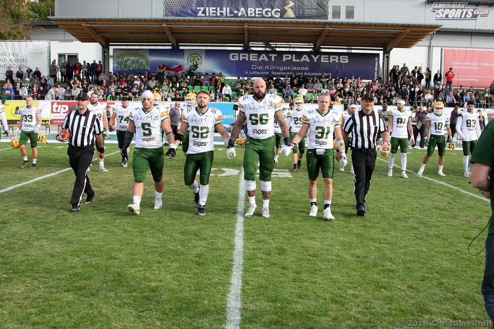 GFL Playoffs: Schwäbisch Hall Unicorns vs Cologne Crocodiles 37:14 22.09.2018