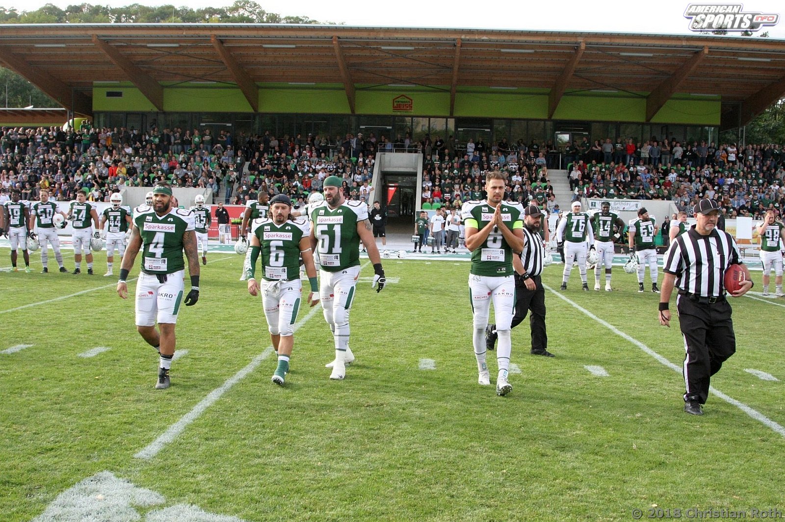 GFL Playoffs: Schwäbisch Hall Unicorns vs Cologne Crocodiles 37:14 22.09.2018