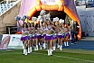 Die Frankfurt Universe Cheerleader beim Playoff Spiel in Braunschweig am 29.09.2018