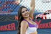 Die Frankfurt Universe Cheerleader beim Playoff Spiel in Braunschweig am 29.09.2018