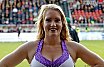 Die Frankfurt Universe Cheerleader beim Playoff Spiel in Braunschweig am 29.09.2018