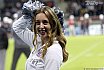 Die Frankfurt Universe Cheerleader beim Playoff Spiel in Braunschweig am 29.09.2018