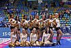 Das Fraport Skyliners Danceteam beim BBL Pokalspiel gegen Ratiopharm Ulm am 06.10.2018