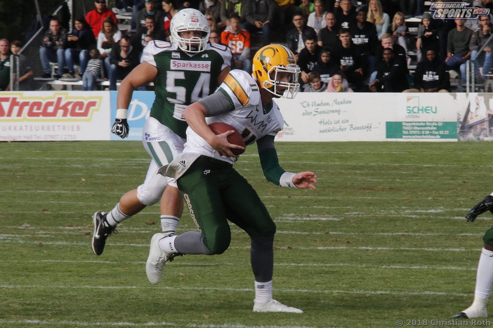GFL Playoffs: Schwäbisch Hall Unicorns vs Cologne Crocodiles 37:14 22.09.2018