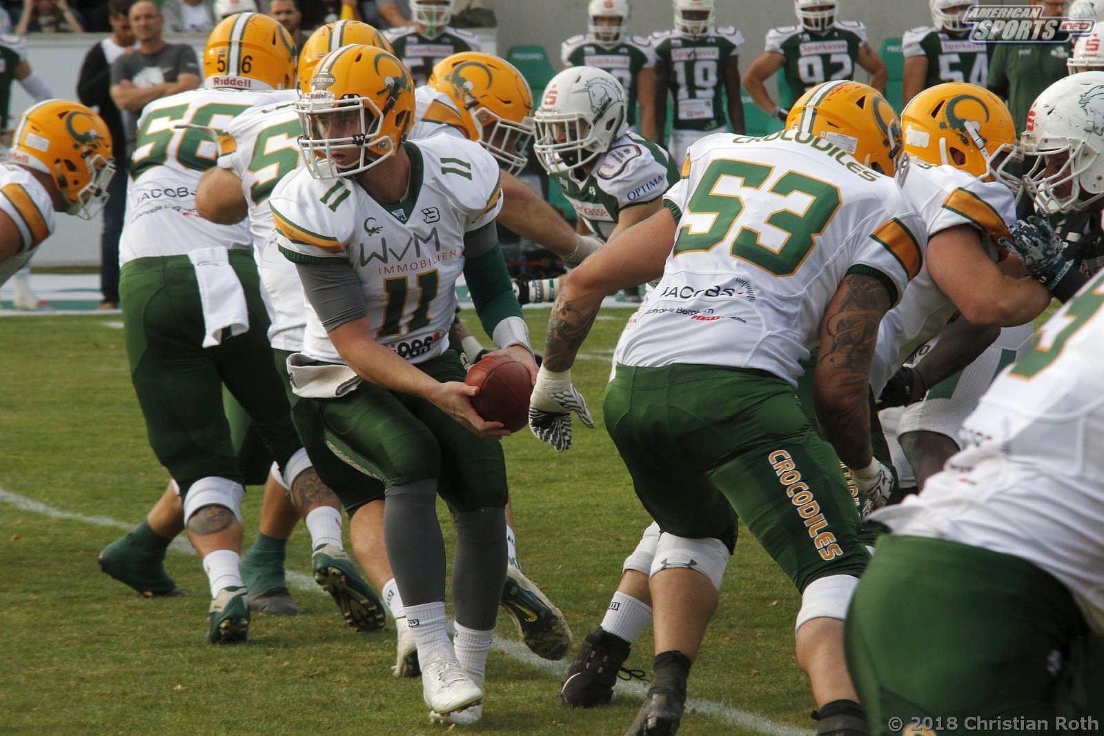 GFL Playoffs: Schwäbisch Hall Unicorns vs Cologne Crocodiles 37:14 22.09.2018