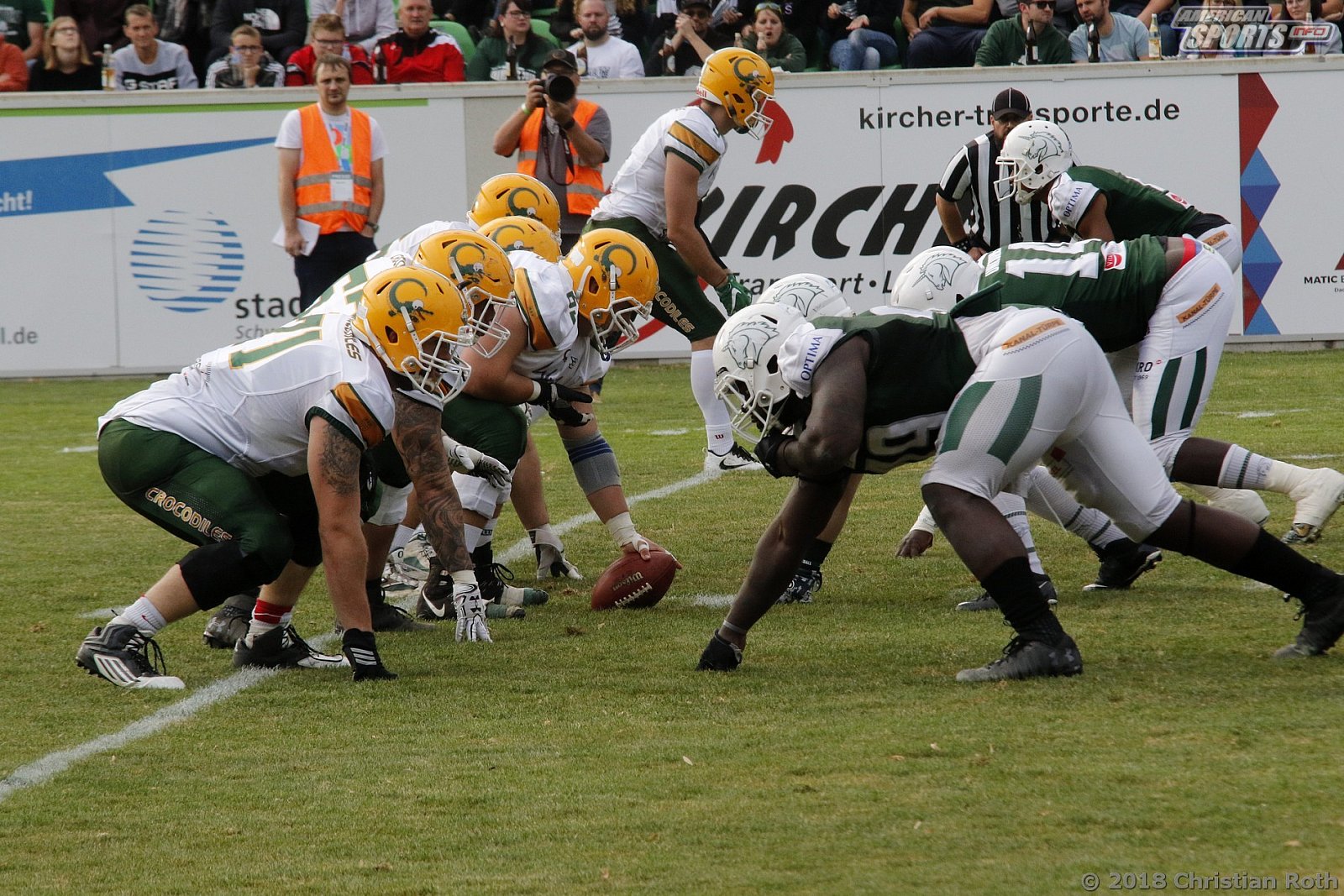 GFL Playoffs: Schwäbisch Hall Unicorns vs Cologne Crocodiles 37:14 22.09.2018