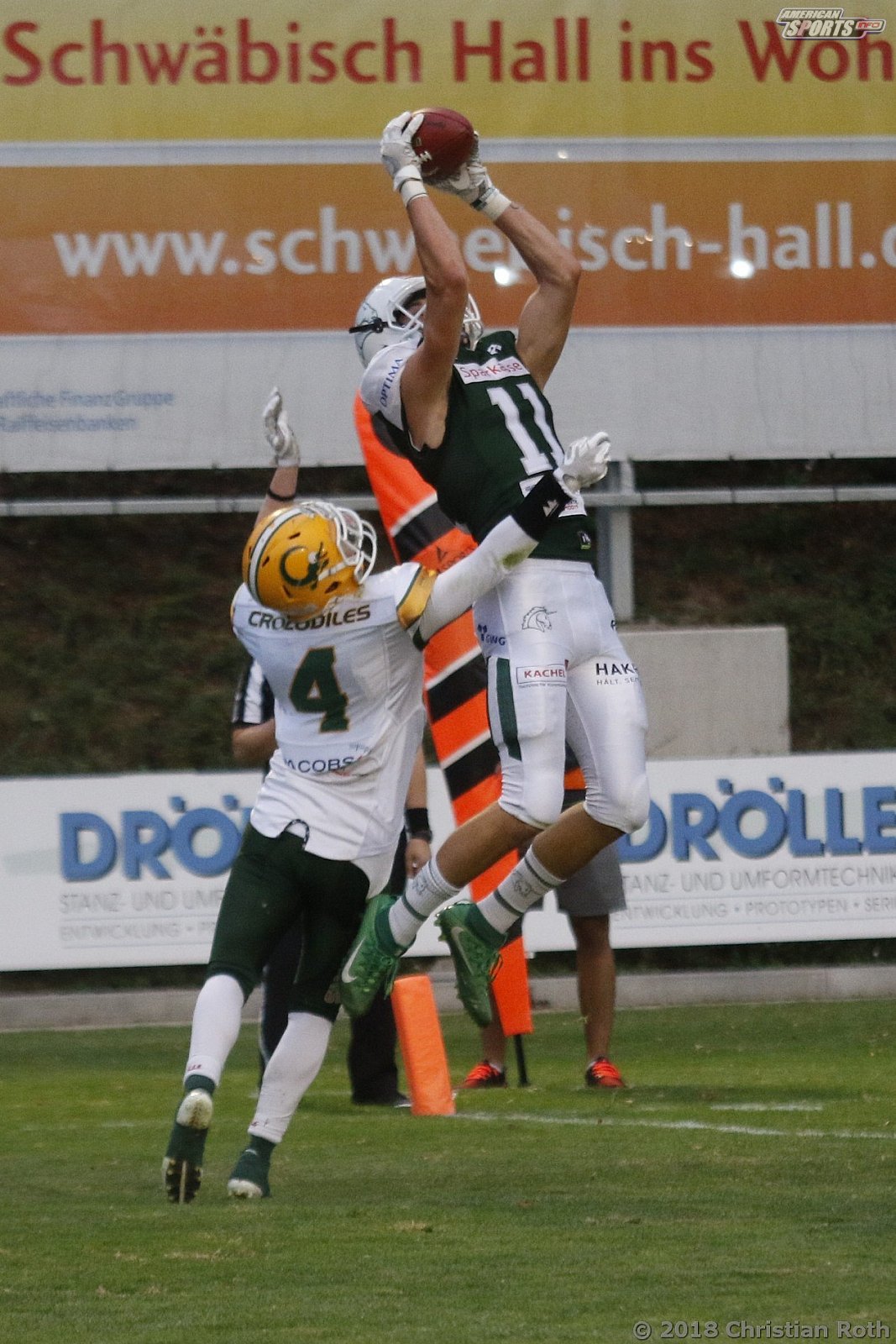 GFL Playoffs: Schwäbisch Hall Unicorns vs Cologne Crocodiles 37:14 22.09.2018