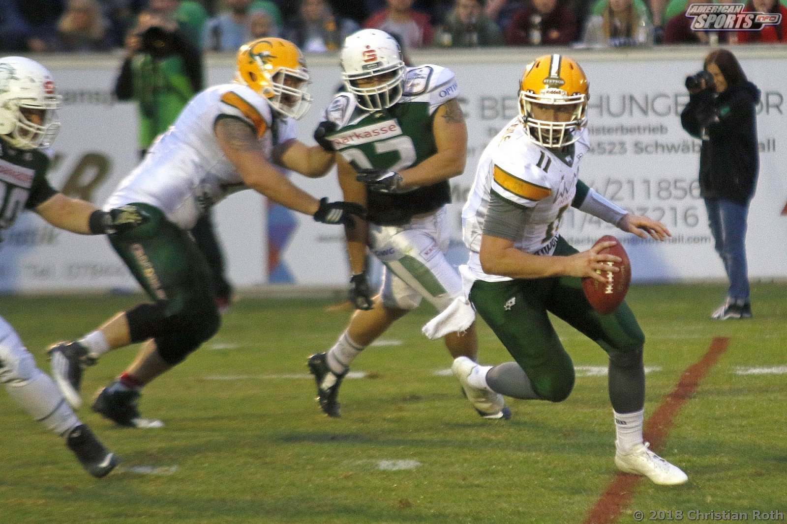 GFL Playoffs: Schwäbisch Hall Unicorns vs Cologne Crocodiles 37:14 22.09.2018
