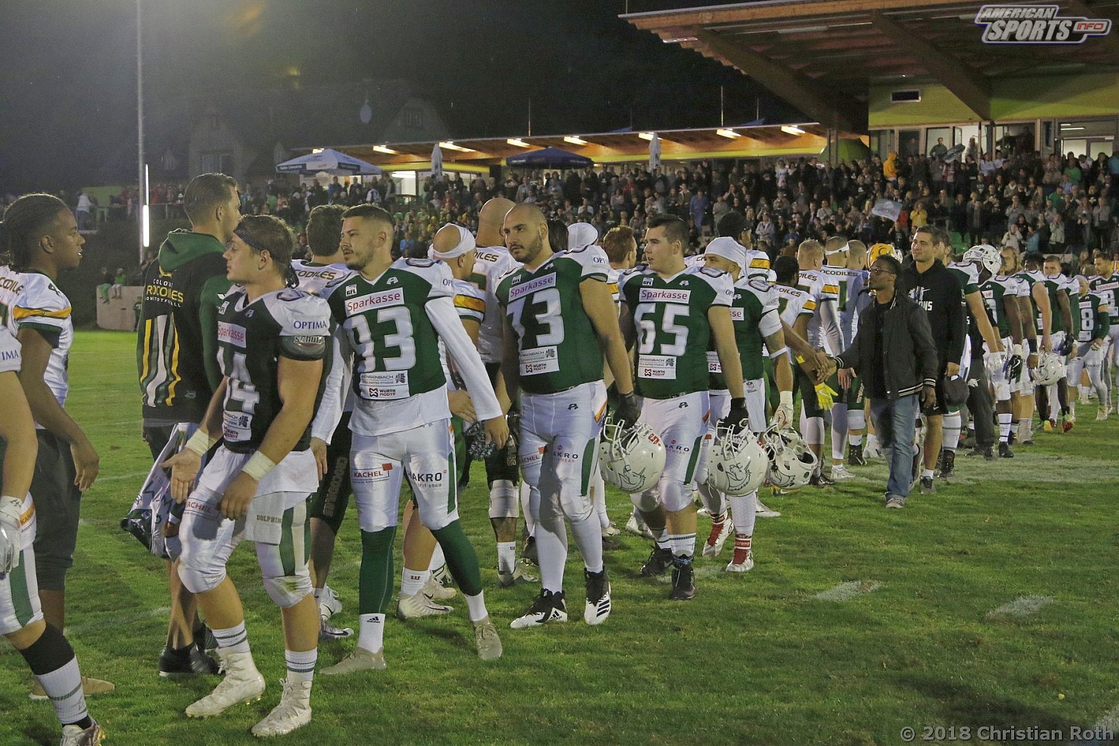 GFL Playoffs: Schwäbisch Hall Unicorns vs Cologne Crocodiles 37:14 22.09.2018