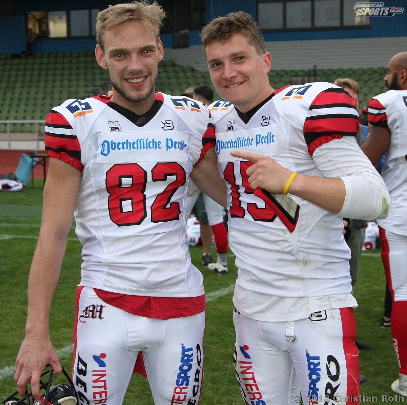 GFL FOOTBALL: Marburg vs Schwäbisch Hall 31:34 02.09.2018