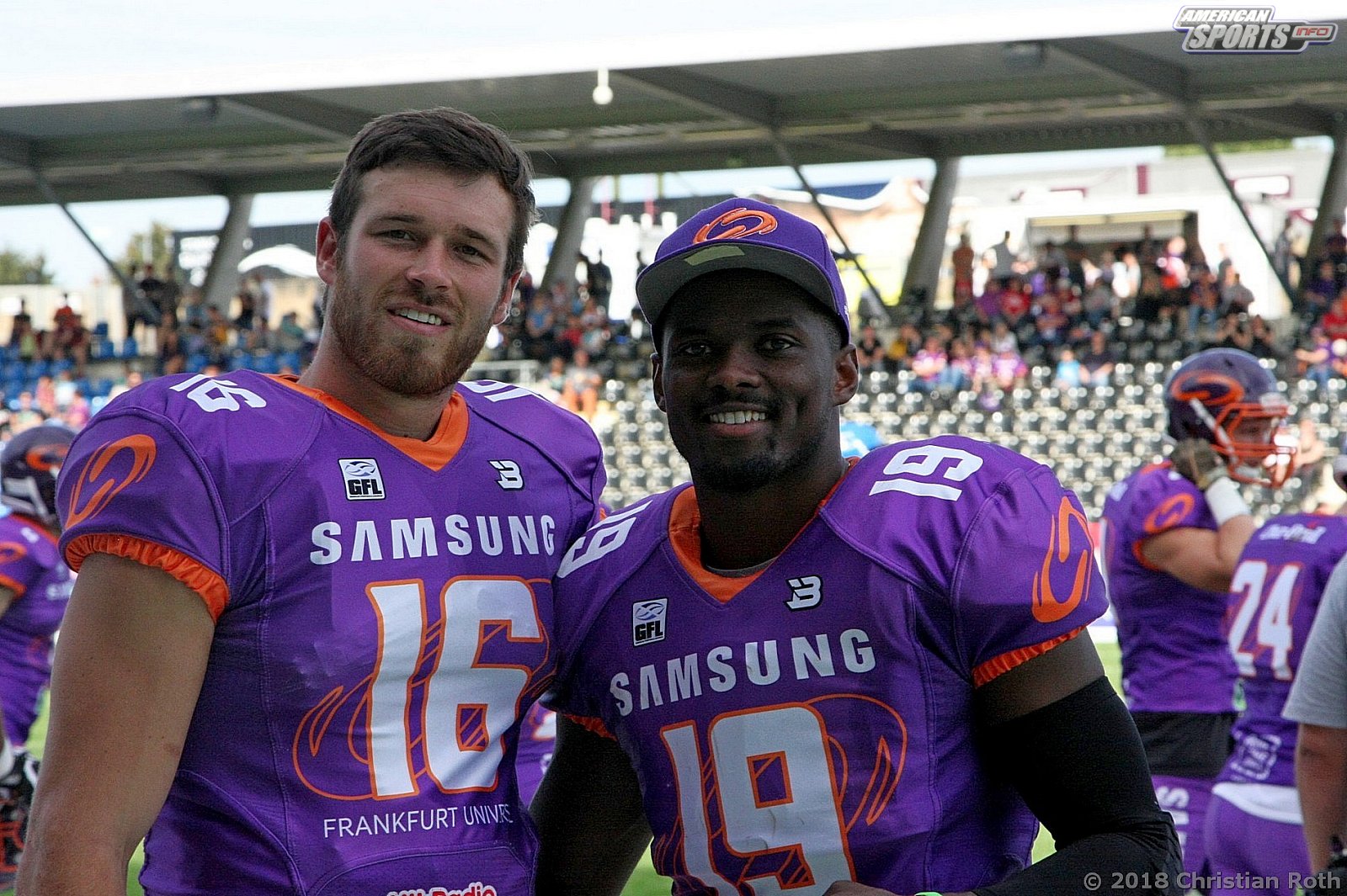 GFL Football: Samsung Frankfurt Universe vs Allgäu Comets 55:14 09.09.2018