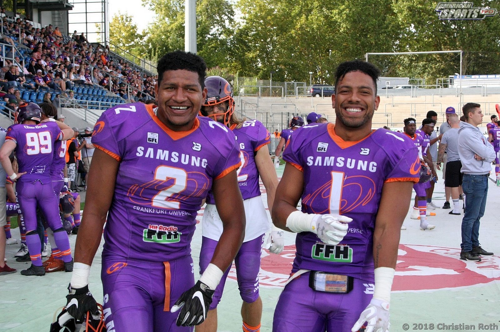 GFL Football: Samsung Frankfurt Universe vs Allgäu Comets 55:14 09.09.2018