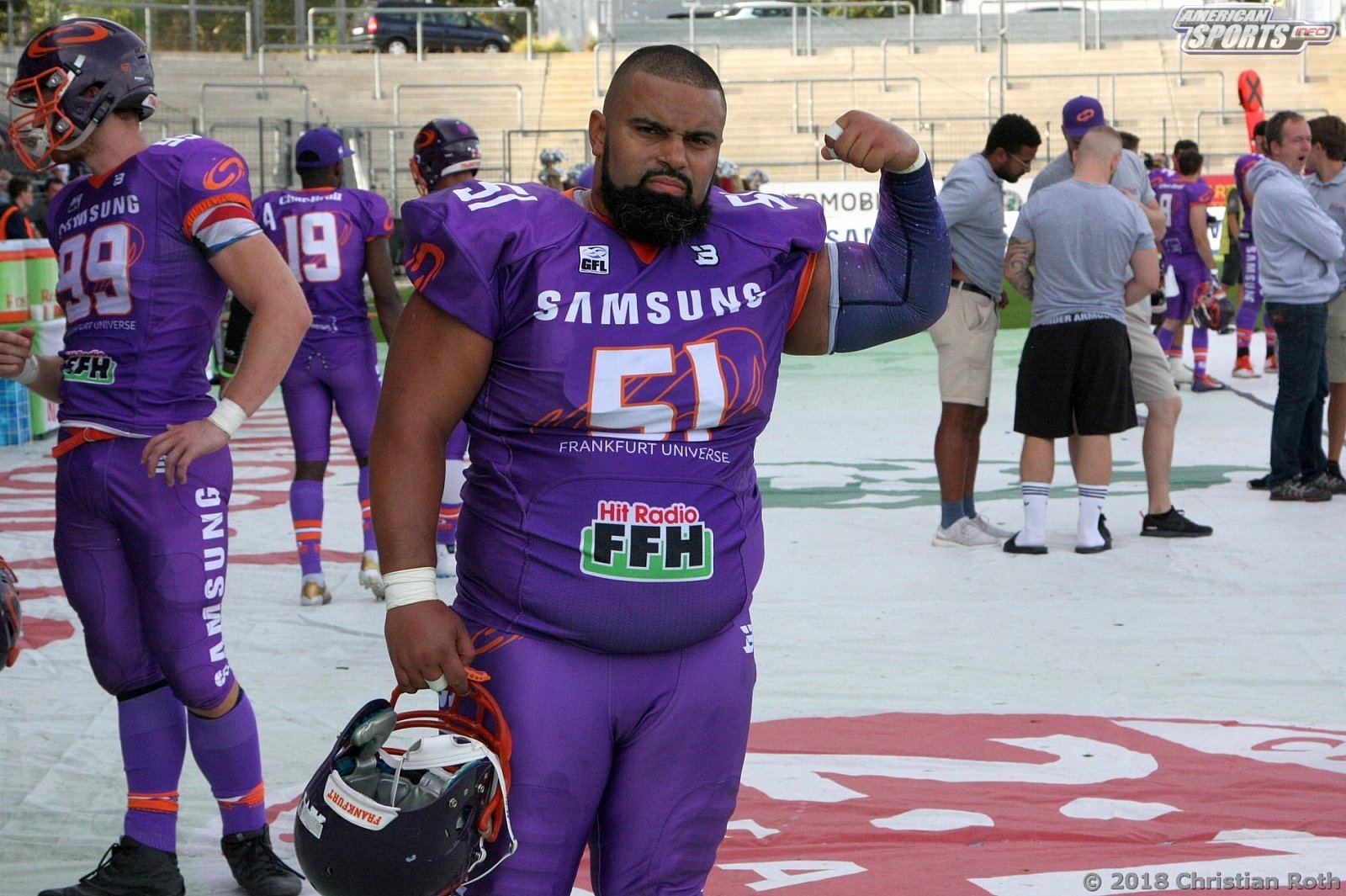 GFL Football: Samsung Frankfurt Universe vs Allgäu Comets 55:14 09.09.2018