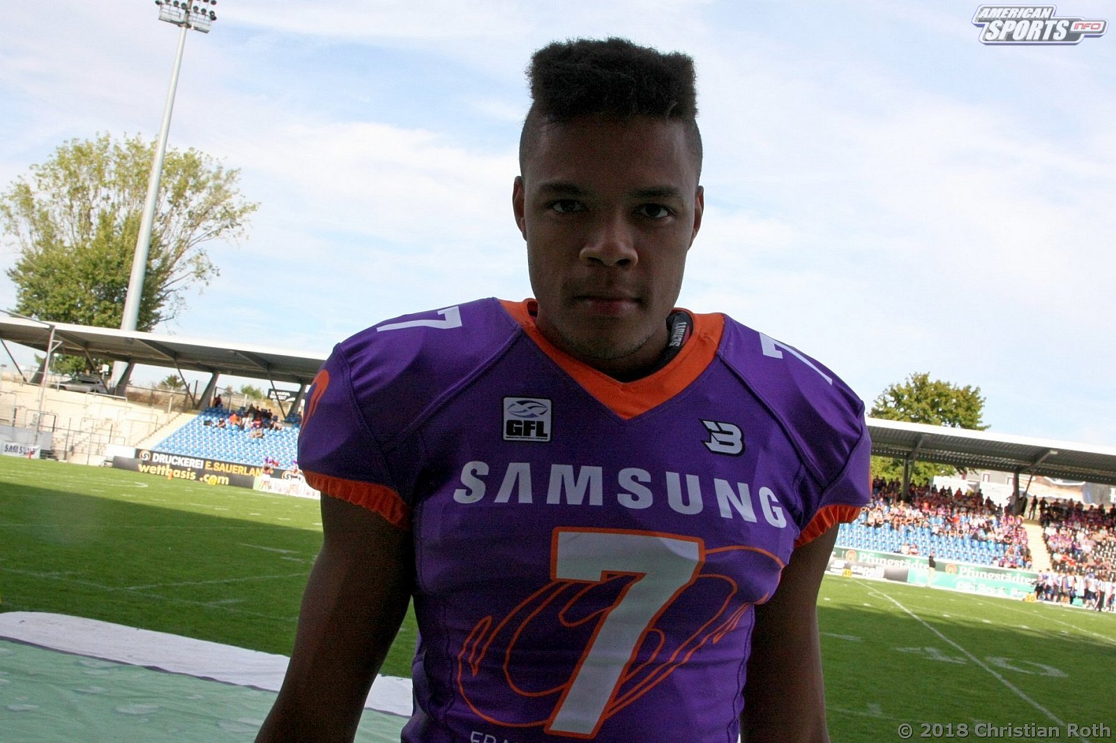 GFL Football: Samsung Frankfurt Universe vs Allgäu Comets 55:14 09.09.2018