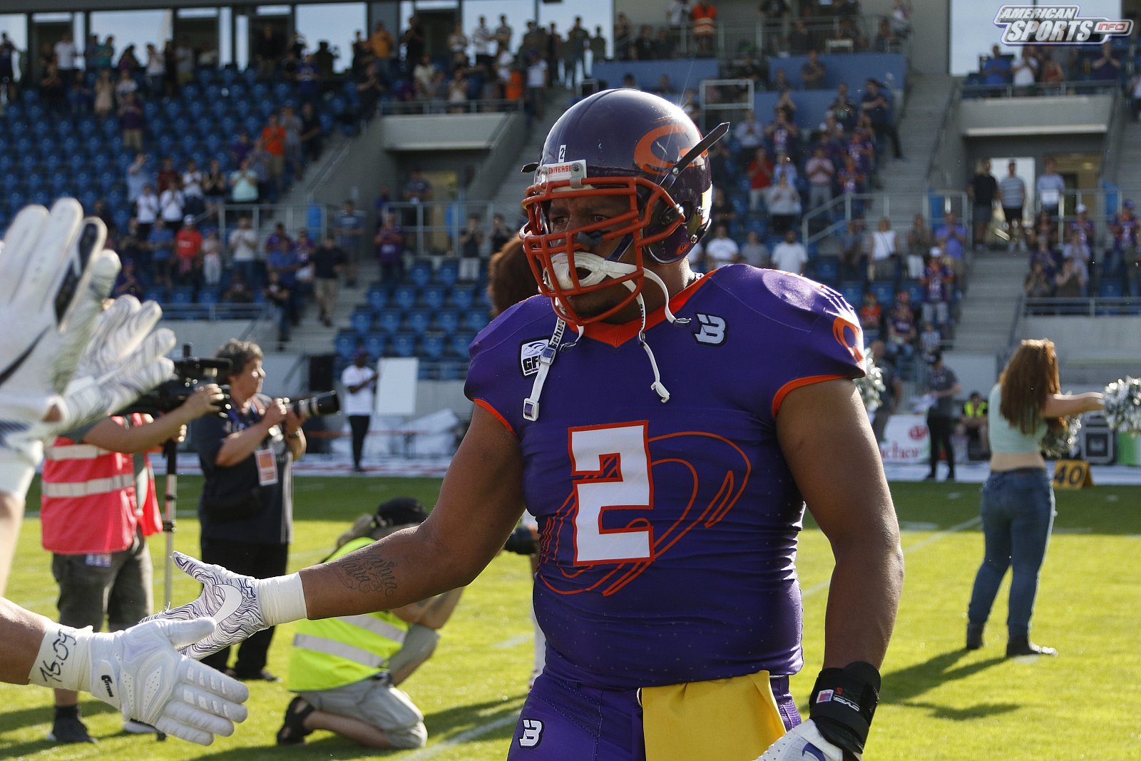 GFL Süd: Frankfurt Universe vs Schwäbisch Hall Unicorns 00:31 01.06.2019 Galerie 2