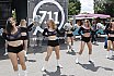 Die Frankfurt Universe Cheerleader beim Heimspiel gegen die Ingolstadt Dukes am 16.06.2019