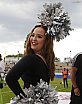 Die Frankfurt Universe Cheerleader beim Heimspiel gegen die Ingolstadt Dukes am 16.06.2019