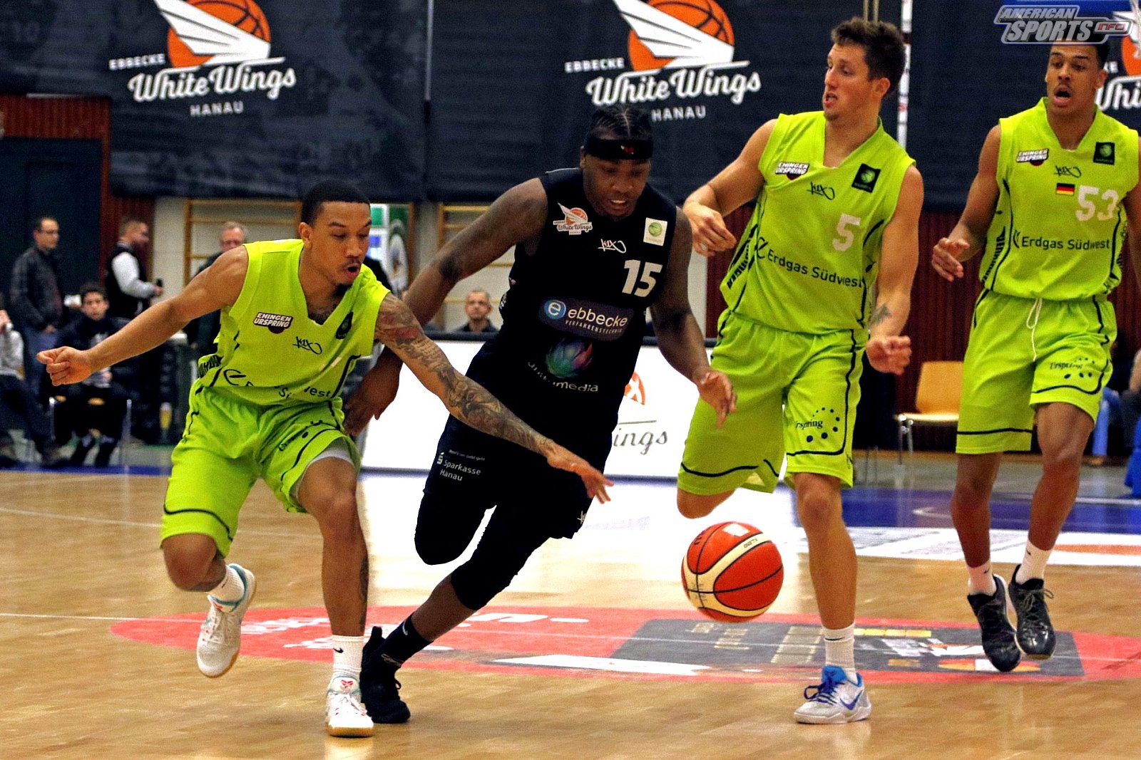 Pro A: Ebbecke White Wings Hanau vs Team Ehingen Ursprung 71:88 09.02.2019