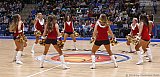 Das Frankfurt Skyliners Danceteam beim BBL Pokal Heimspiel gegen die Basketball Löwen Braunschweig am 22.12.2018
