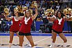 Das Frankfurt Skyliners Danceteam beim BBL Pokal Heimspiel gegen die Basketball Löwen Braunschweig am 22.12.2018