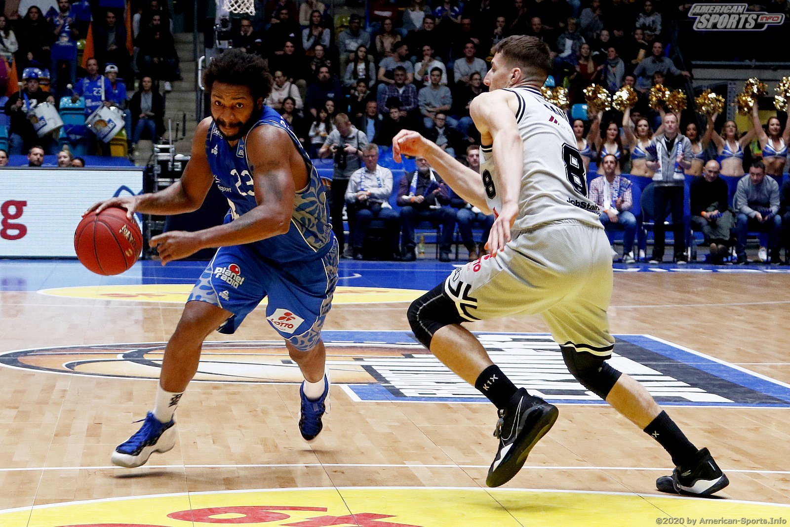 BBL: Fraport Skyliners Frankfurt vs Jobstars 46ers Giessen 81:65 04.01.2020