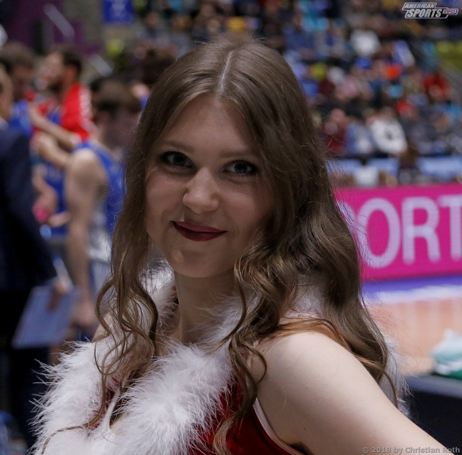 Das Frankfurt Skyliners Danceteam beim BBL Pokal Heimspiel gegen die Basketball Löwen Braunschweig am 22.12.2018