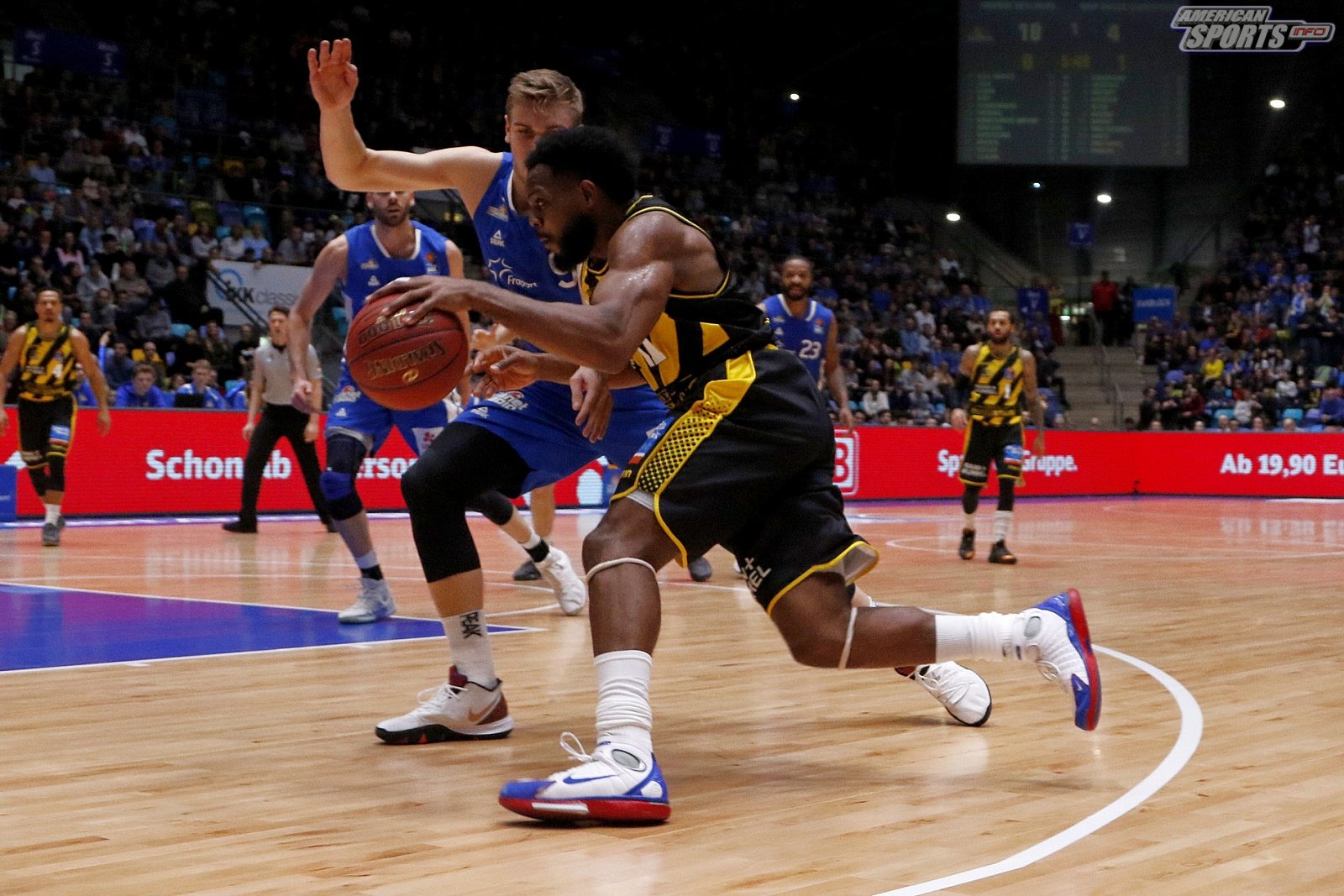 BBL: Fraport Skyliners Frankfurt vs MHP Riesen Ludwigsburg 94:96 10.02.2019