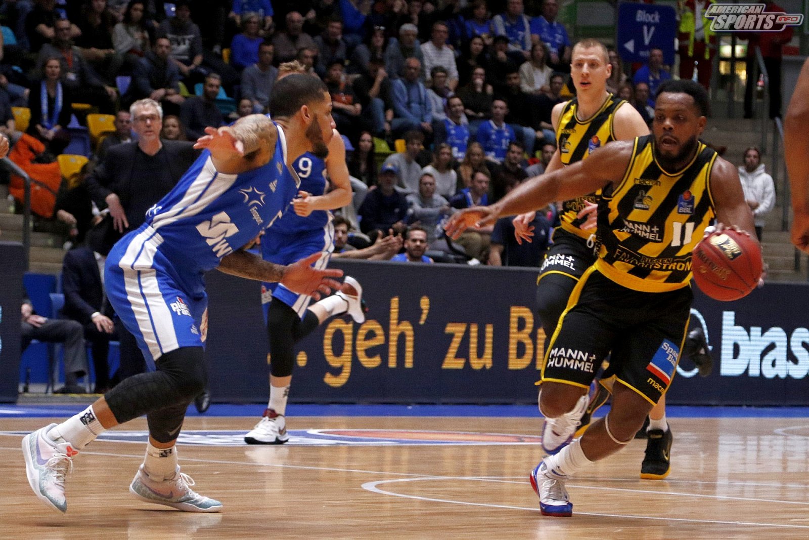 BBL: Fraport Skyliners Frankfurt vs MHP Riesen Ludwigsburg 94:96 10.02.2019
