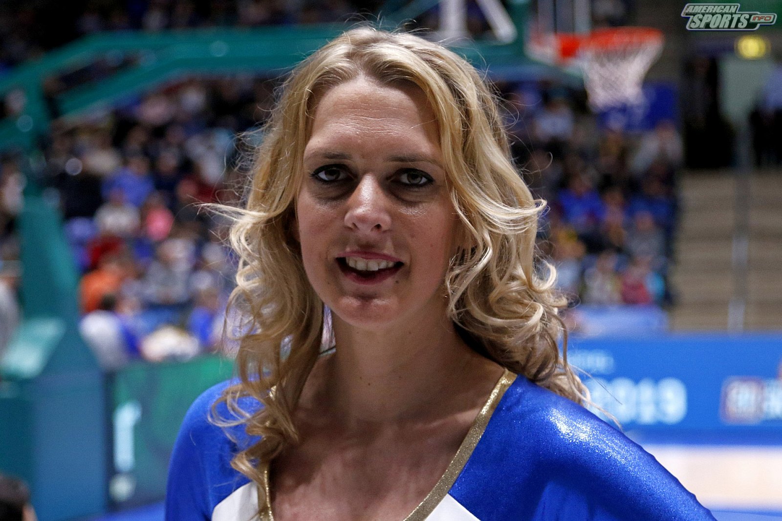 Das Frankfurt Skyliners Danceteam beim BBL Heimspiel gegen MHP Riesen Ludwigsburg am 10.02.2019